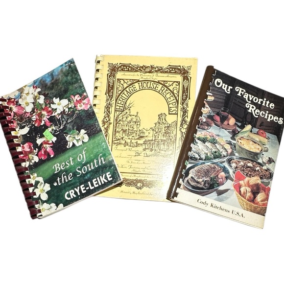 Bundle of 3 vintage cookbooks Pre-owned Collections of best recipes | hh1 - Picture 1 of 7